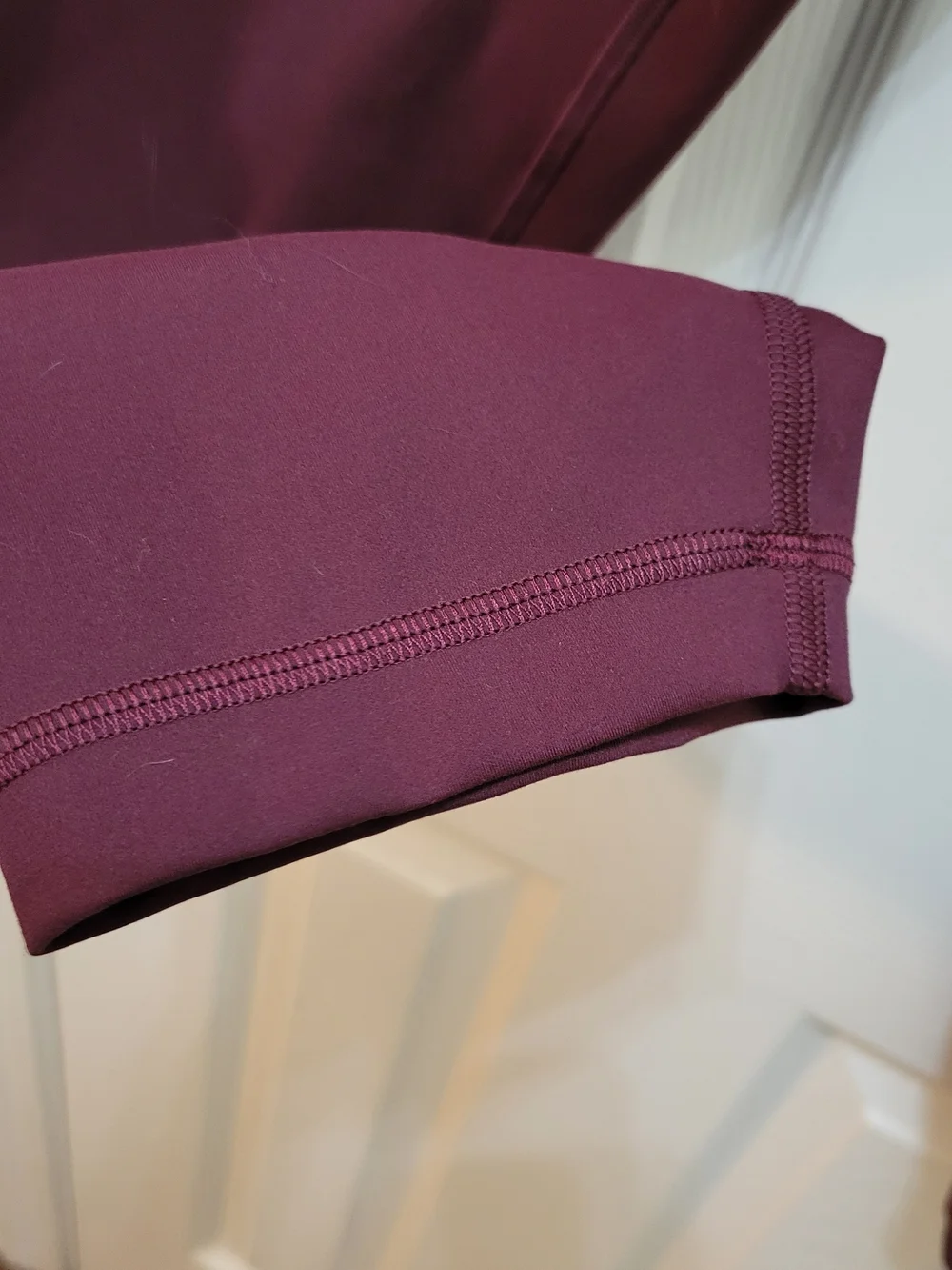 lululemon athletica High-Rise 7/8 Leggings in Deep Burgundy